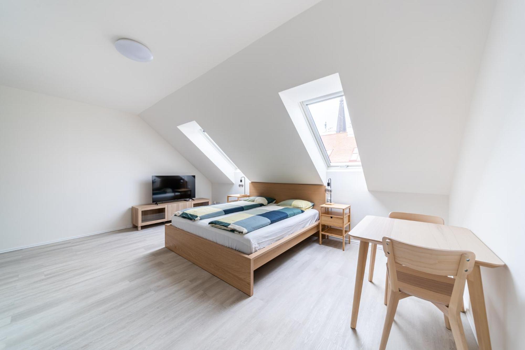 Apartments Borivojova 63 プラハ エクステリア 写真