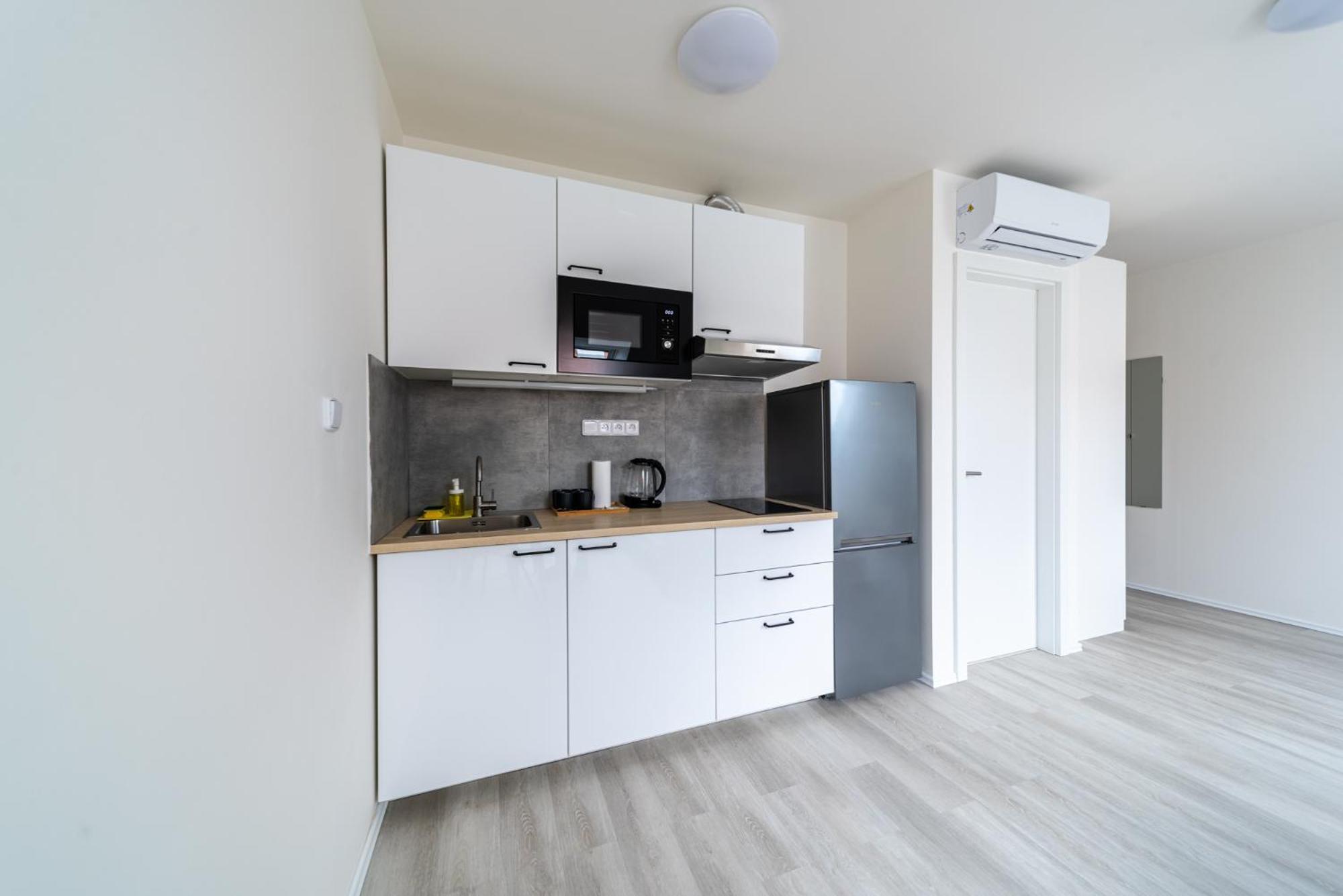 Apartments Borivojova 63 プラハ エクステリア 写真