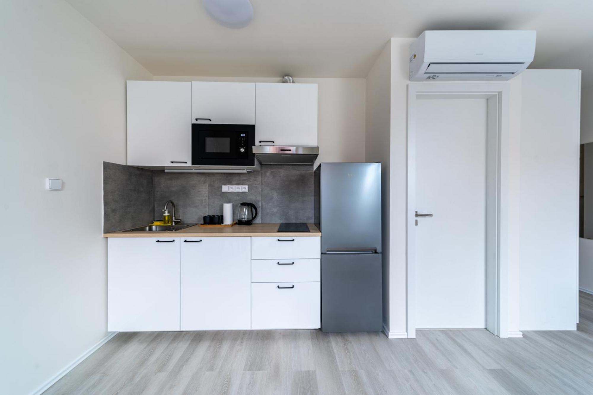Apartments Borivojova 63 プラハ エクステリア 写真
