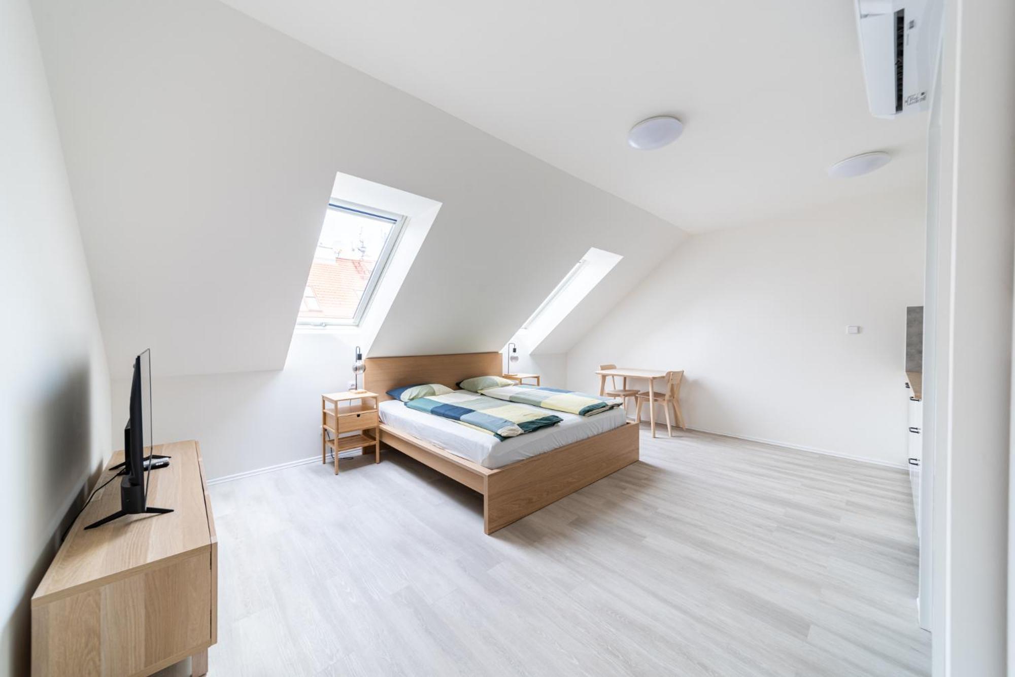 Apartments Borivojova 63 プラハ エクステリア 写真