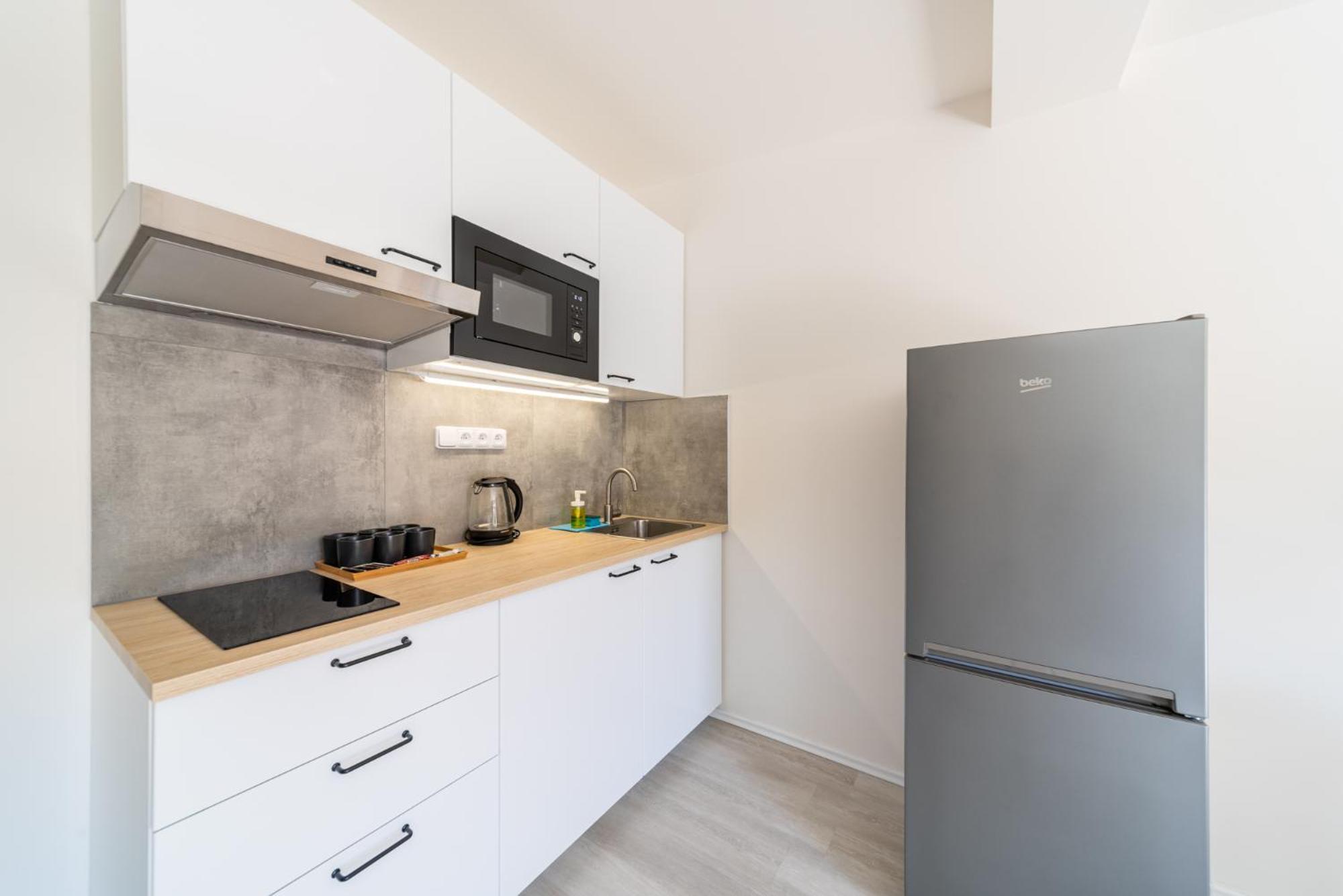 Apartments Borivojova 63 プラハ エクステリア 写真