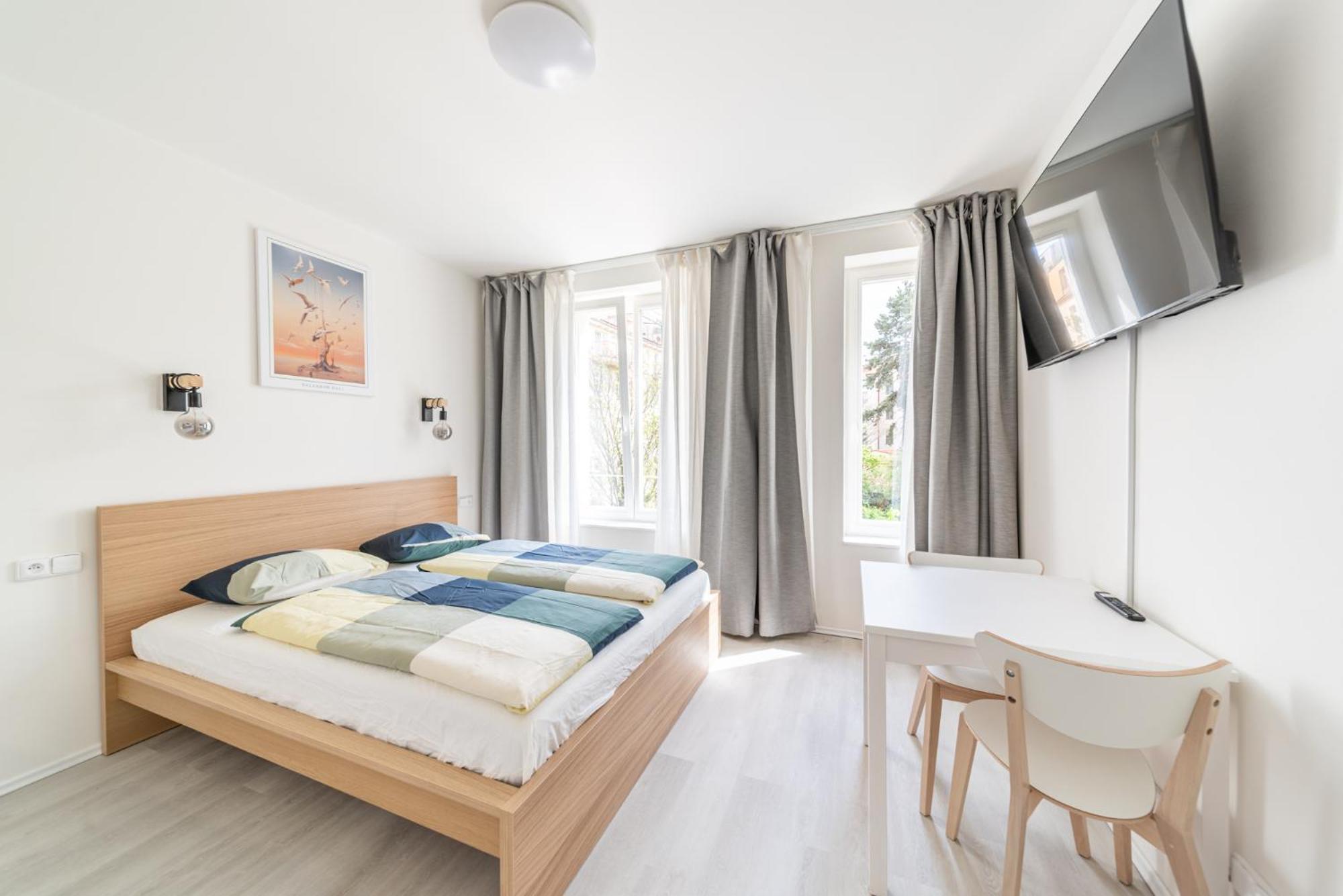 Apartments Borivojova 63 プラハ エクステリア 写真